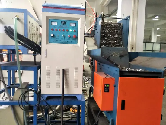 Équipement de soudure à haute fréquence de chauffage par induction de lame de scie électrique d'IGBT 120kw