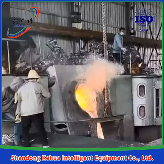 Four de fusion à Induction électrique en aluminium, réducteur, coque en aluminium, fréquence intermédiaire, four de fusion en Bronze à Induction